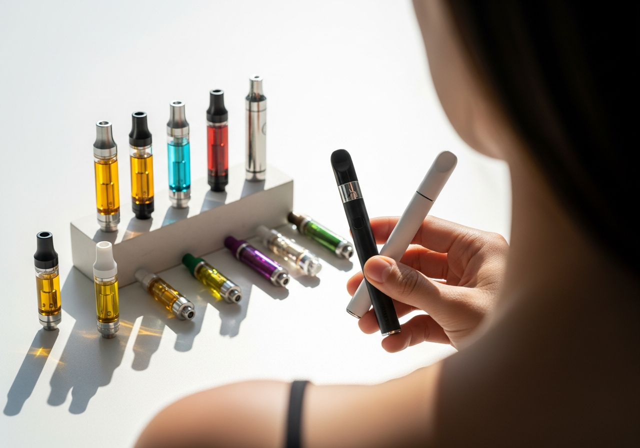 Session de vaporisation CBD avec température contrôlée à 190 degrés